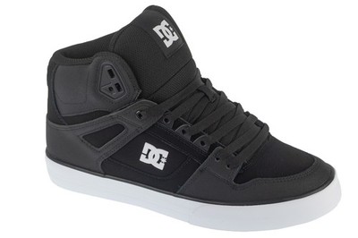 Sneaker Herren, DC Pure High-Top Wc, Schwarz
