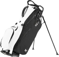 KVV Lightweight Golf Stand Bag with 7 Way Full-Length Dividers, 5 Zippered Pocke