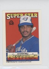 1988 Super Star Sticker Backs George Bell Bruce Ruffin Mike Stanley #47 0q3