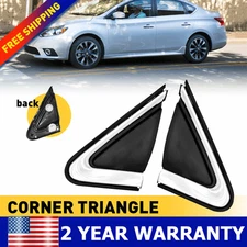 For 2013-2019 Nissan Sentra?Front LH+RH Fender Trim /Mirror Finisher Accessories