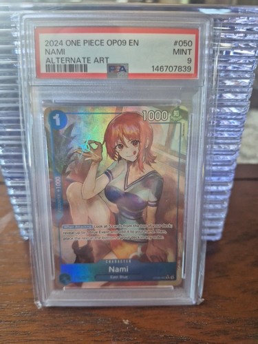 Nami (Parallel) graded PSA 9 for sale on eBay
