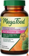 MegaFood Advanced Multivitamin for Women 55+ ...