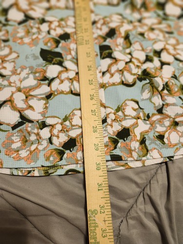 APT 9 Herren Hemd Knopf Standard Fit Gr. XL Premier Flex Floral Polyester Mix - Bild 9 von 9