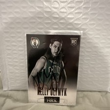Panini HRX Kelly Olynyk #11 Rookie Autographed Boston on card auto Celtics. rookie card picture