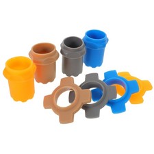 4 Sets Shockproof Mic Cover Microphone Silicone Sleeve Handheld Protective