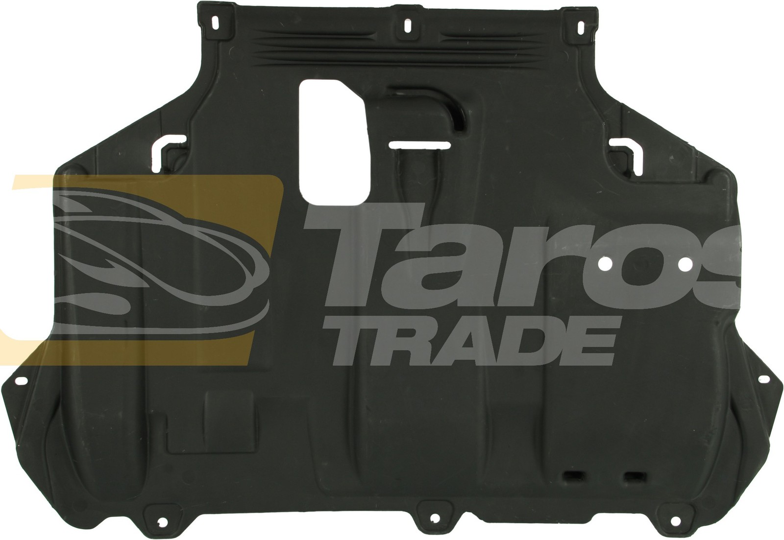 Cache sous moteur Ford Focus pour réparer un carter plastique cassé