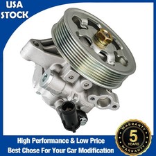 215456 Power Steering Pump with Pulley For 2006-2010 2011 Honda Civic 1.8L L4