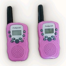 Pink Walkie Talkie Set For Girls - Pink T-388