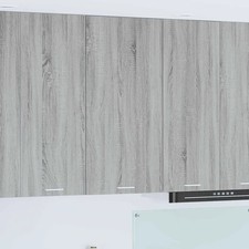 Armoire suspendue avec stockage Bois d'ingénierie Rangement de cuisine vidaXL vi