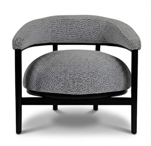 Design Sessel Japandi Stil Holz Modern Edel.-image
