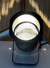 Altman PAR64 Stage Light Fixture Floor Stand Black 18  Tall