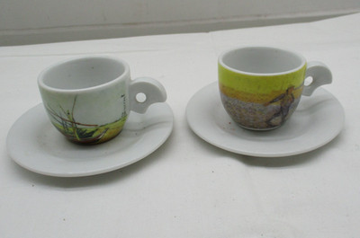 2 x THUN 1794 - Sammeltasse Espressotasse  Vincent van Gogh  Limited Edition