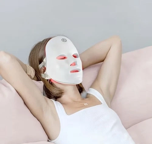 7-Color LED Facial Light Therapy Mask Professional Skin Rejuvenation Anti Aging