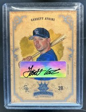 2004 Donruss Diamond Kings Garrett Atkins DK Signatures Silver Auto #/30 Rockies