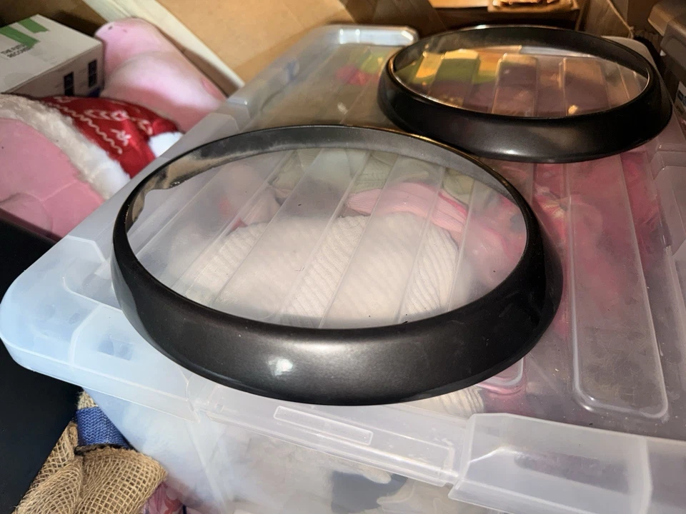 911-631-141-00 Genuine Porsche Headlight Trim Ring negro metálico Foto 3 de 4