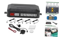 Universal Car Auto Vehicle Reverse Backup Radar System Reverse Silver Tone