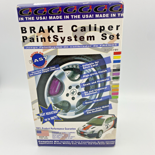 G2 High Temperature Brake Caliper Paint System Set RED G2160 - Gloss Red