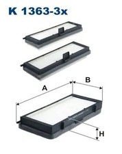 Filtre d'habitacle Fiat 127