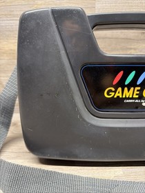 Sega Game Gear System Carry-All Carrying Case Asciiware ASCII Plastic With Strap