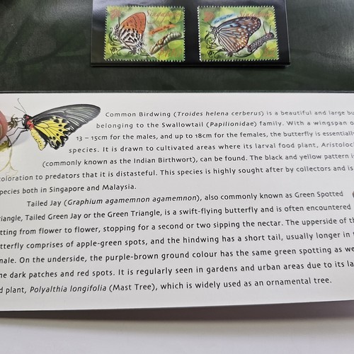Singapore MNH Stamps Presentation Pack Butterflies - 21 April 2010 - Picture 8 of 10