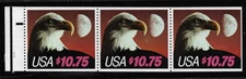 SCOTT 2122c $10.75 EAGLE/MOON TYPE II BOOKLET OF 3 PLATE#22222 MNH FREE SHIPPING