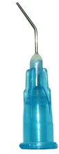 100 (Blue) Pre Bent Needle Tips for Etch - Sealant Pre-Bent needle tips 25 Ga.