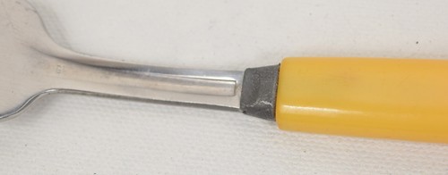 Glo Hill Dinkee Bakelite Stainless Steel 8 Knives 8 Forks Mid-Century Modern - Picture 6 of 6