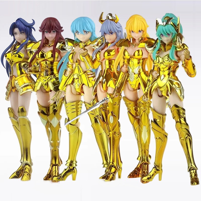GT Great toys Saint Seiya Cloth Myth Holycontract EX Gold Female Toys Figure-