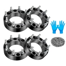 (4) 2" 8x180 Wheel Spacers For GMC Sierra Chevy Silverado  2500 HD 3500 HD
