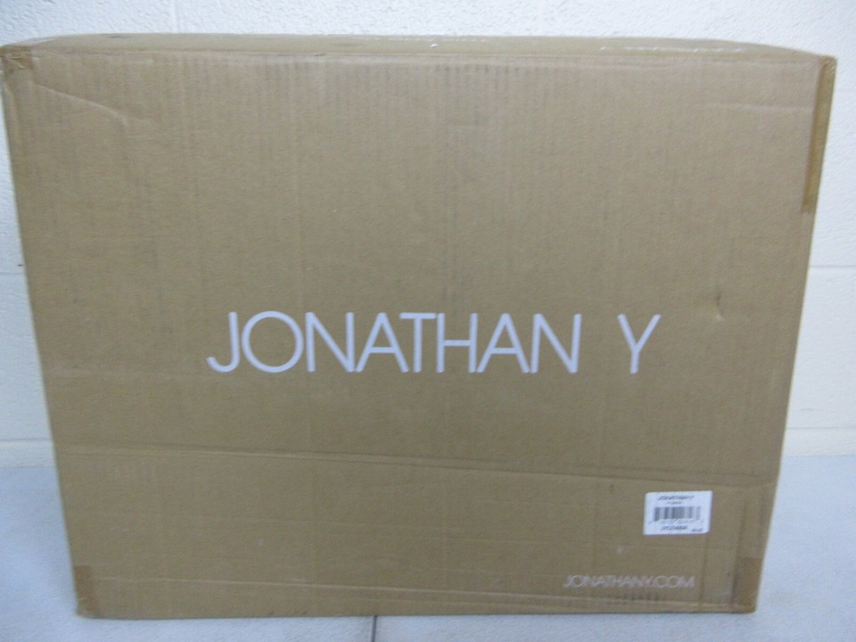 Jonathan Y Porto Large 14 in. Black Integrated LED Outdoor Wall Lantern