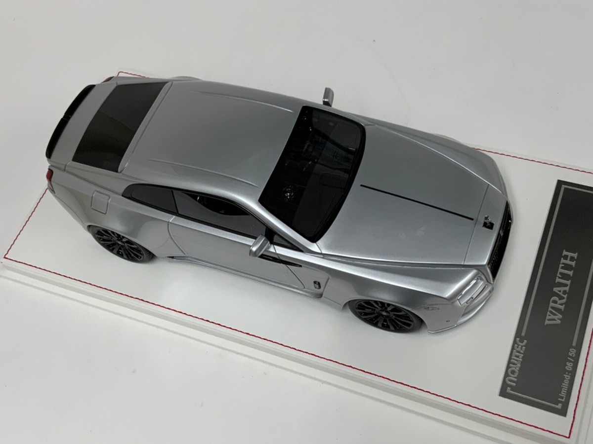 1/18 Davis and Giovanni Rolls Royce Wraith Novitec Silver Leather