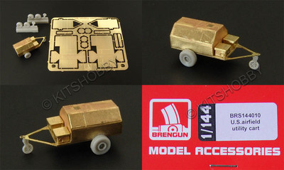 Brengun Models 1/144 U.S.airfield utility cart (2pcs.)