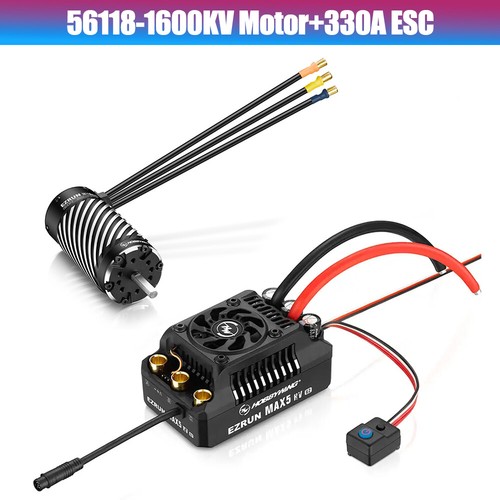 Hobbywing EzRun MAX5 G2 Brushless 330A ESC 5690 56118 Motor for 1/8 1/7 RC Car - Picture 25 of 25