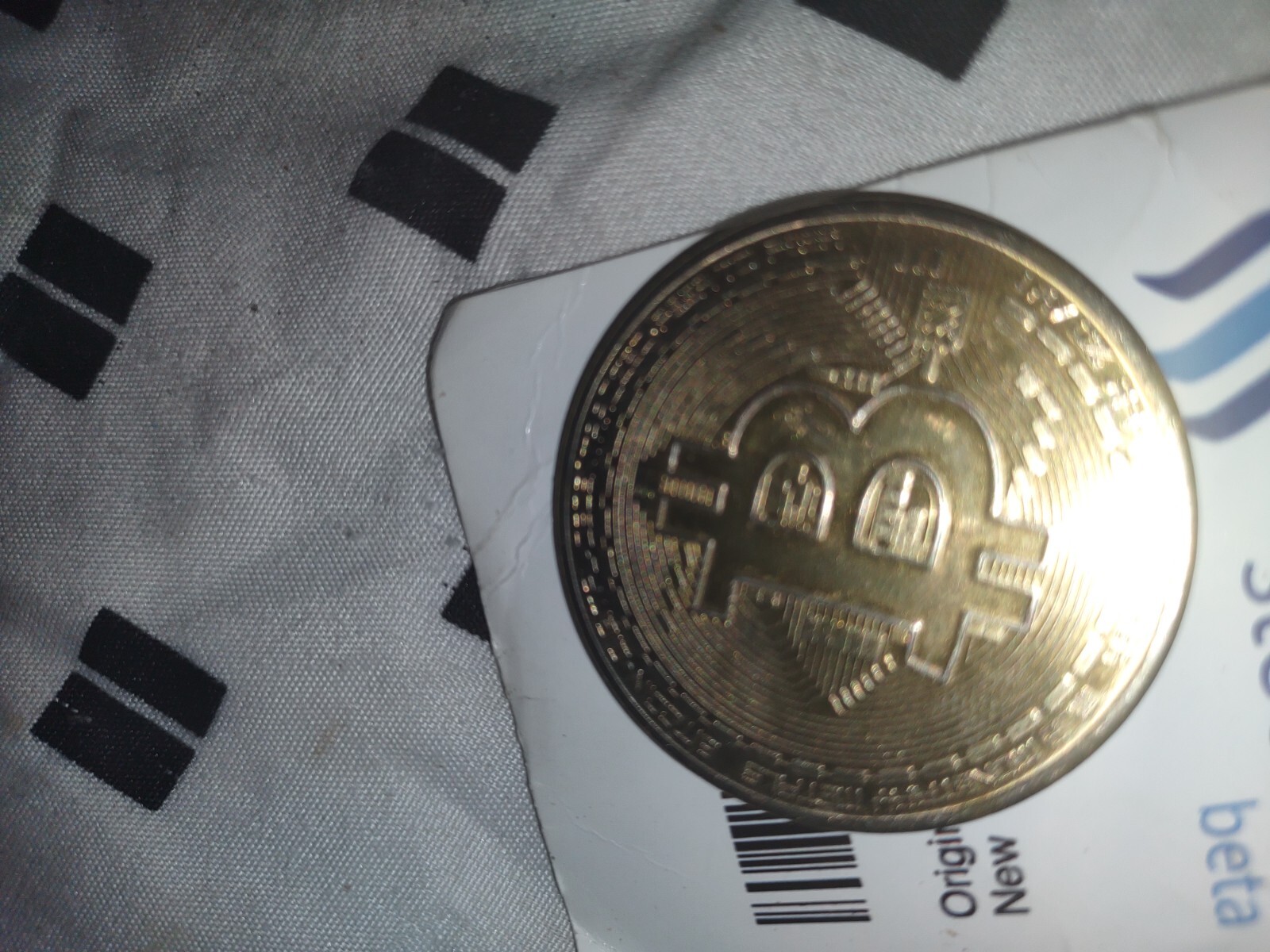 Bitcoin Coins Gold Commemorative Physical Crypto Coin