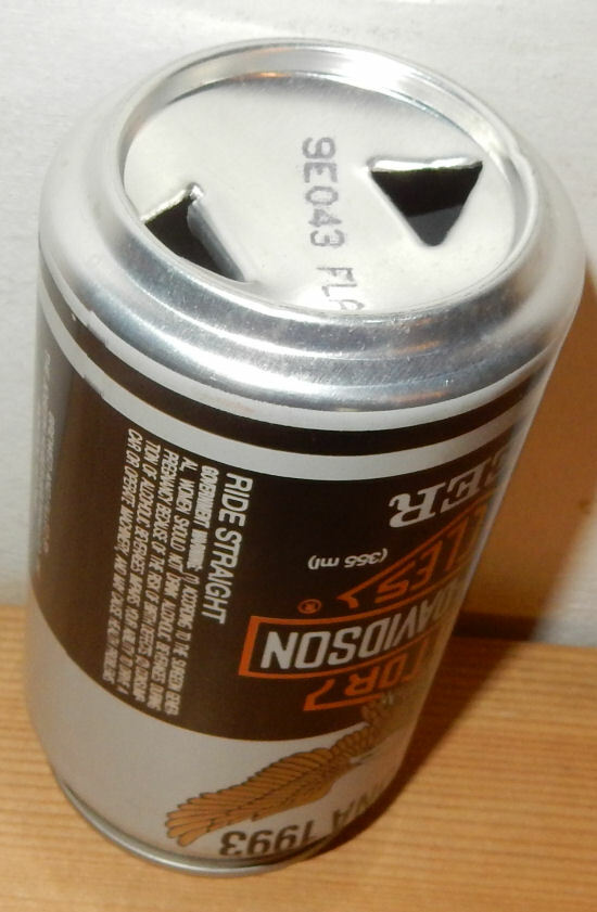 【HARLEY DAVIDSON】ヴィンテージビール缶 DAYTONA 1993 HARLEY-DAVIDSON MOTOR CYCLE Beer can (355ml