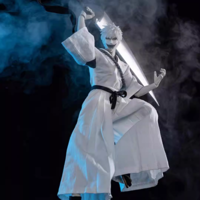 GAMETOYS Zangetsu White Kurosaki Ichigo 1/6 Scale Anime Action