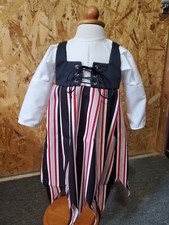 Girl's Pirate Costume Size 12 Months