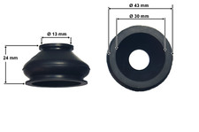 Produktbild - Spurstangenkopf Kugelkopf  Schutz Gummi Satz (2 St.) 13x30x24mm neu (Lo.g9)