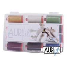 AURIFIL CLASSIC COLLECTION 12 DUŻYCH SZPULEK 100% BAWEŁNA 50WT