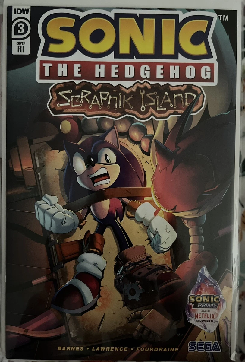 IDW Publishing Sonic The Hedgehog Scrapnik Island #3 (1:10 Incentive  Variant) 