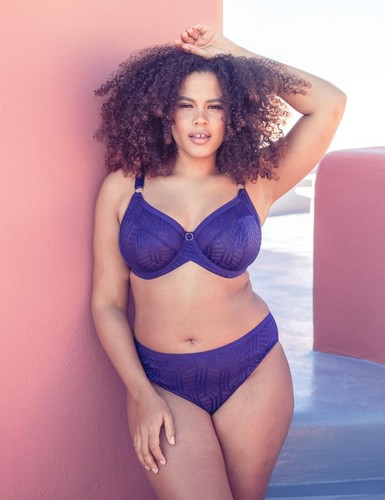 Curvy Kate Balkon wunderbare Atmosphäre voller Becher BH marineblau CK053102 Dessous tiefblau - Bild 6 von 6