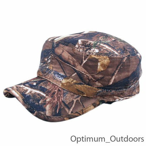 Realtree Camouflage Patrol Flat Cap Hat 