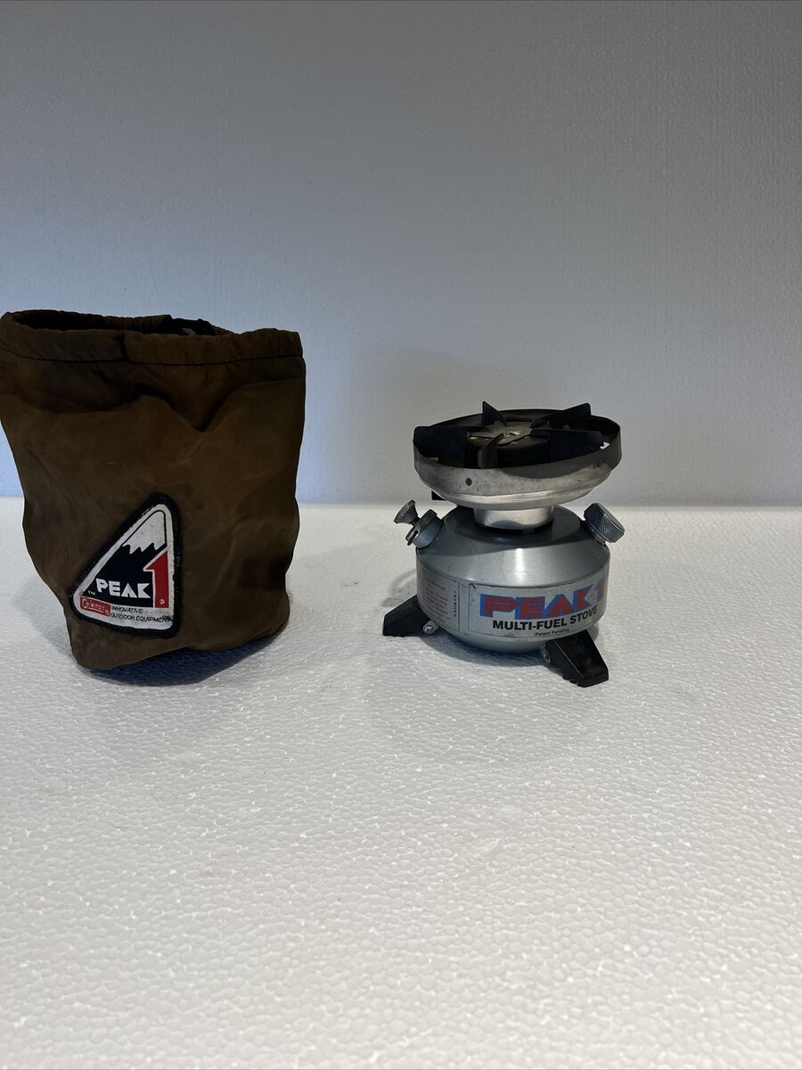 Coleman Peak 1 Multi Fuel Camp Stove Model 550B Vintage Coleman Peak 1 Multi Fuel Camp Stove Model 550B Vintage