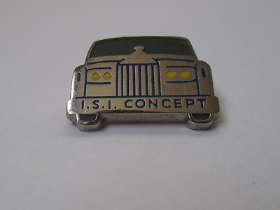 ISI Concept Pin (Silber Zamak Auto signiert Tosca)