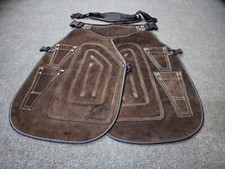 Leder Hufschmied Werkzeug Deluxe Chaps kein Canvas echte 27" lange geschützte Schürze