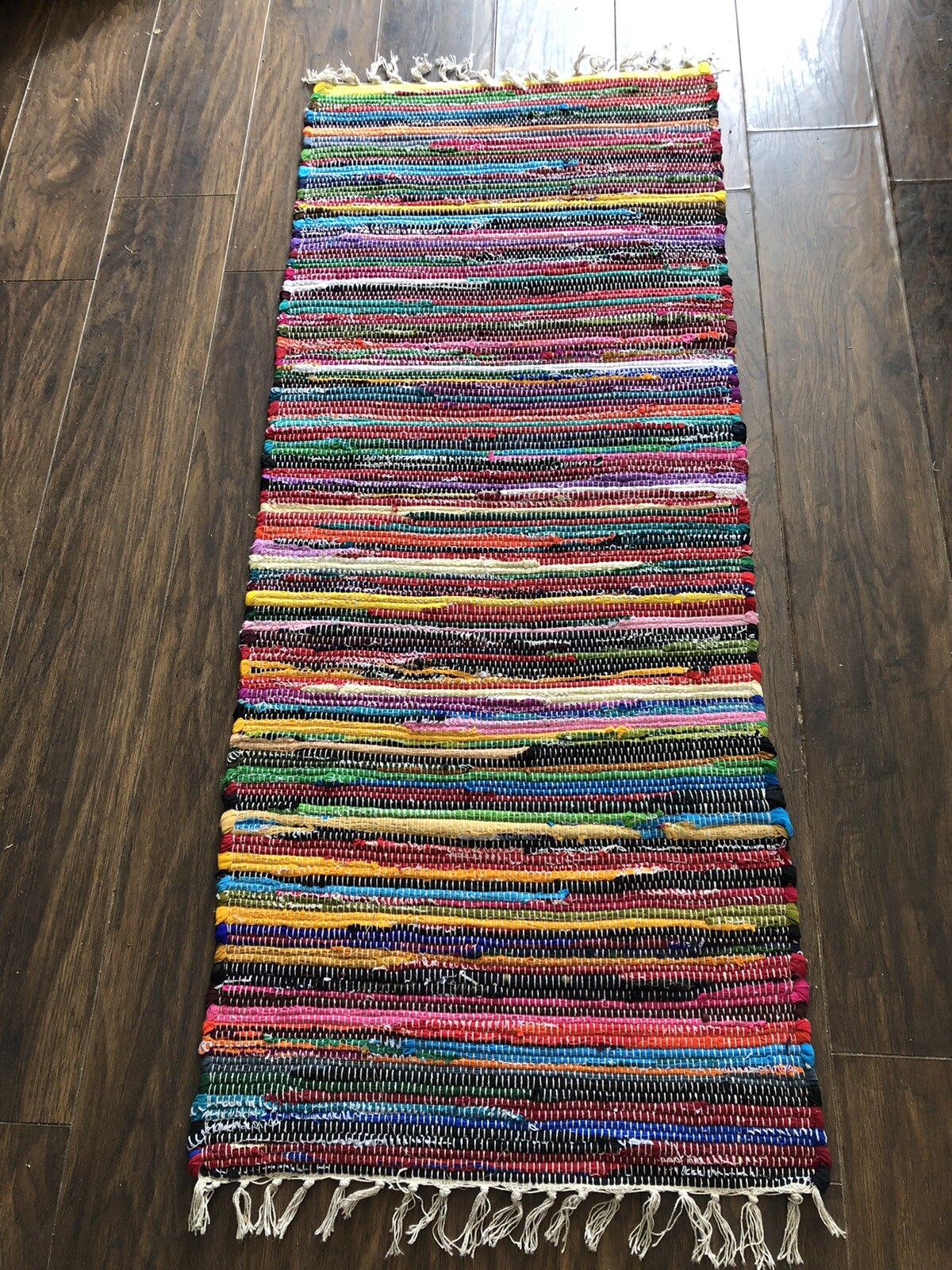 Chindi Rag Rug Runner 60cm x 150cm eBay