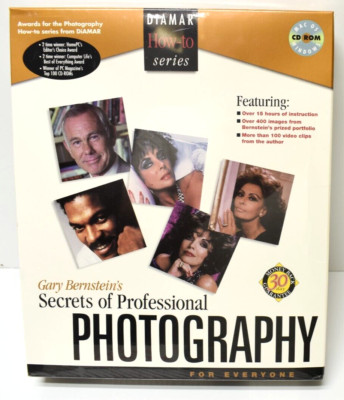 Diamar How To Series Secrets of Photography CD-ROM Win/Mac New Sealed 1997