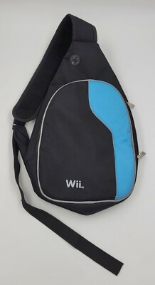 Nintendo Wii Sling Shoulder Bag Backpack Carrying Case RARE! | eBay