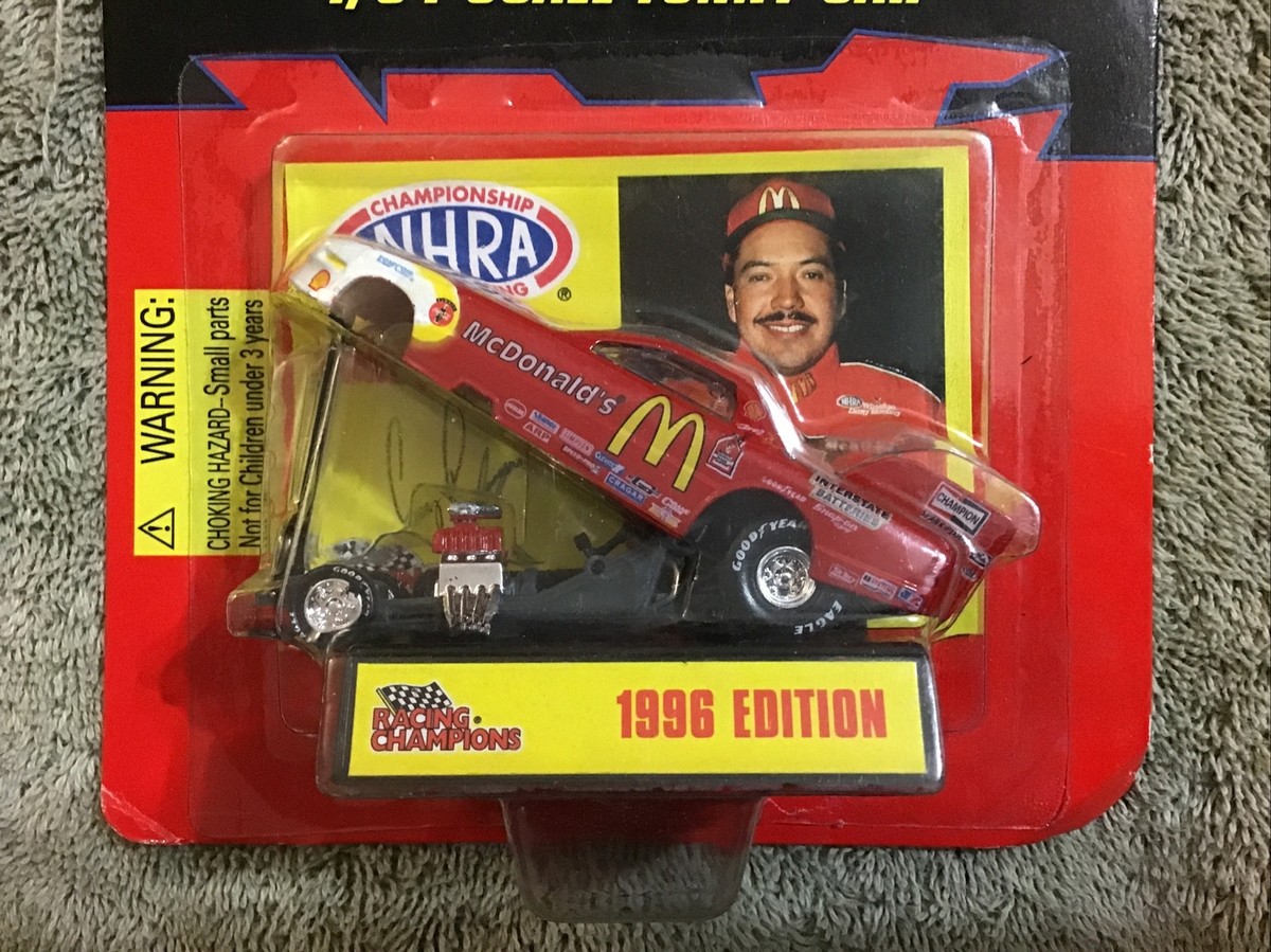 1996 Racing Champions CRUZ PEDREGON McDonald's Funny Car NHRA 1/64