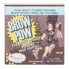The Balm Brow Pow Eyebrow Powder - #Dark Brown 1.2g/0.04oz
